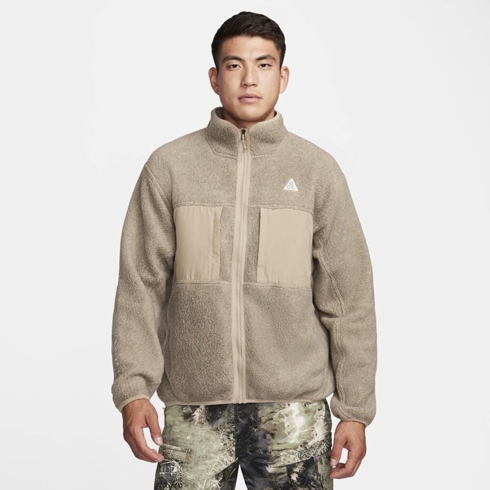 Nike ACG Arctic Wolf Fleece Full ZIP Winter Jacket FN0372-247 Large NWT $180
